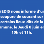 coupure de courant enedis