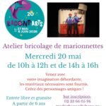 Atelier bricolage de marionnettes